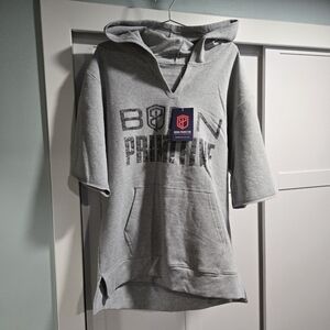 NWT Born Primitive Unmatched Unisex Size XL Short Sleeve Hoodie Sweatshirt Gray